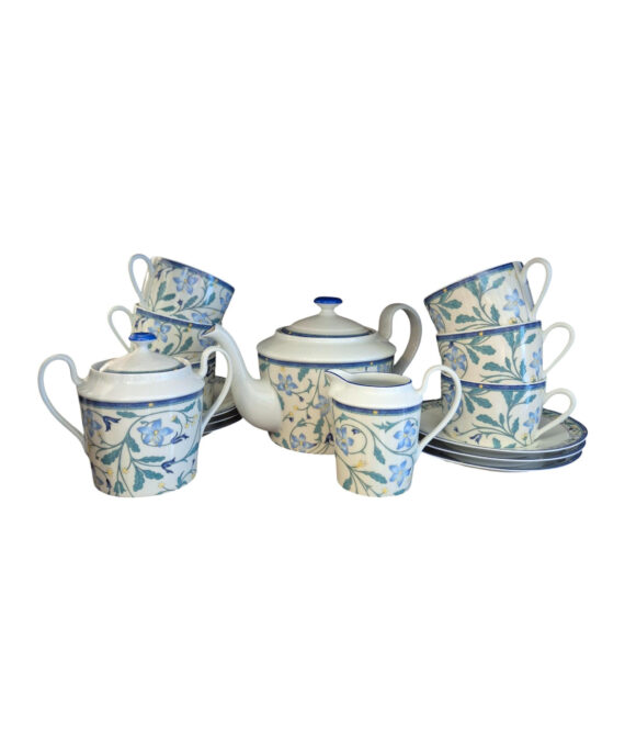 Porcelain Tea Set from Médard de Noblat Limoges France – Model Isabella